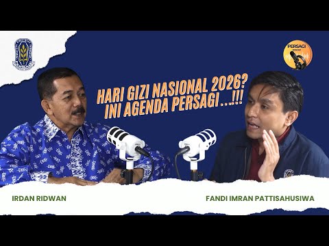 Hari Gizi Nasional 2026?? Ini Agenda PERSAGI Kabupaten Sukoharjo!!! | PERSAGI Kabupaten Sukoharjo PODCAST Eps. 16